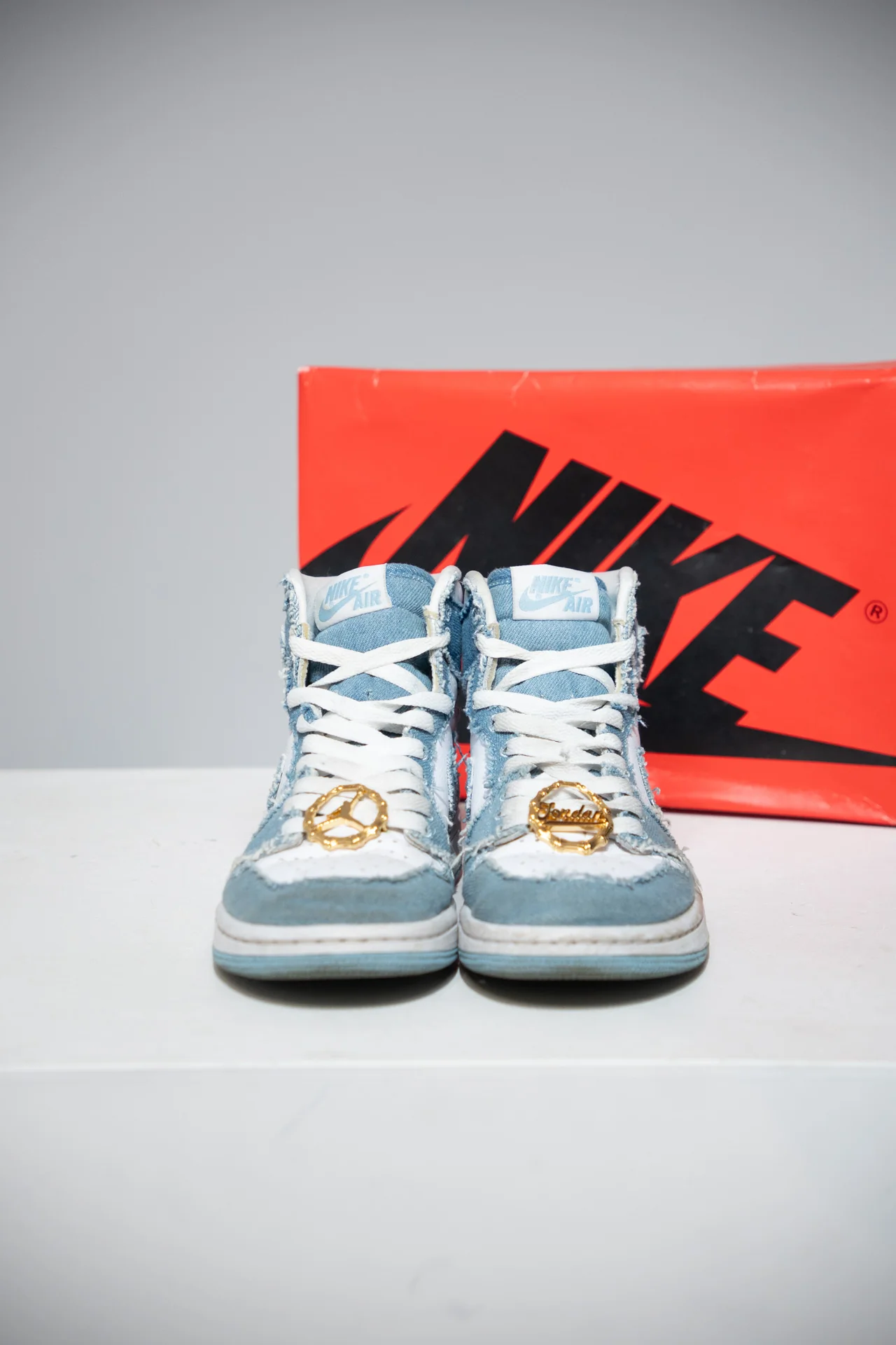 Jordan 1 High Denim (Taille 36,5) - Image 2