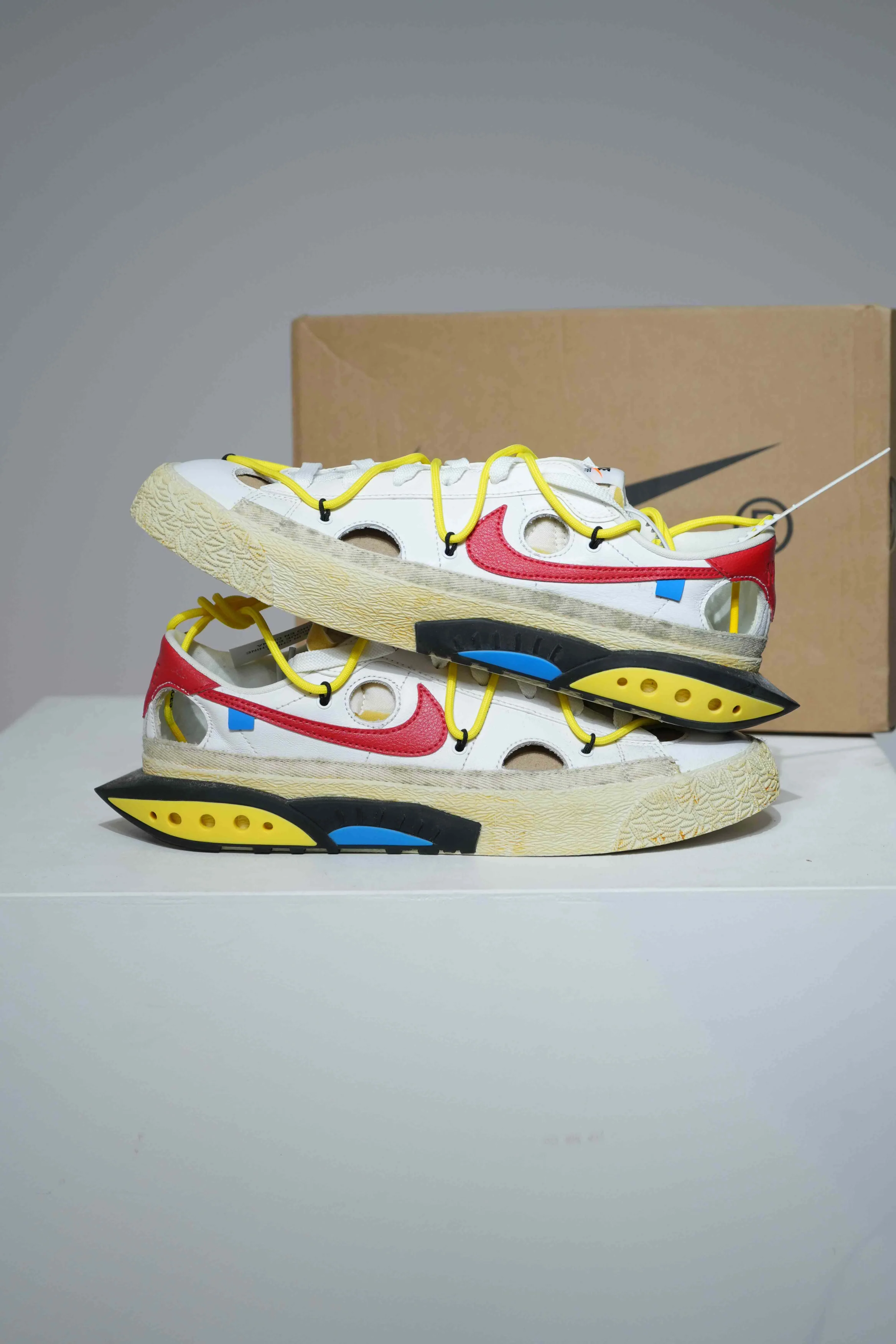 Blazer Low Off-White White (Taille 40,5)