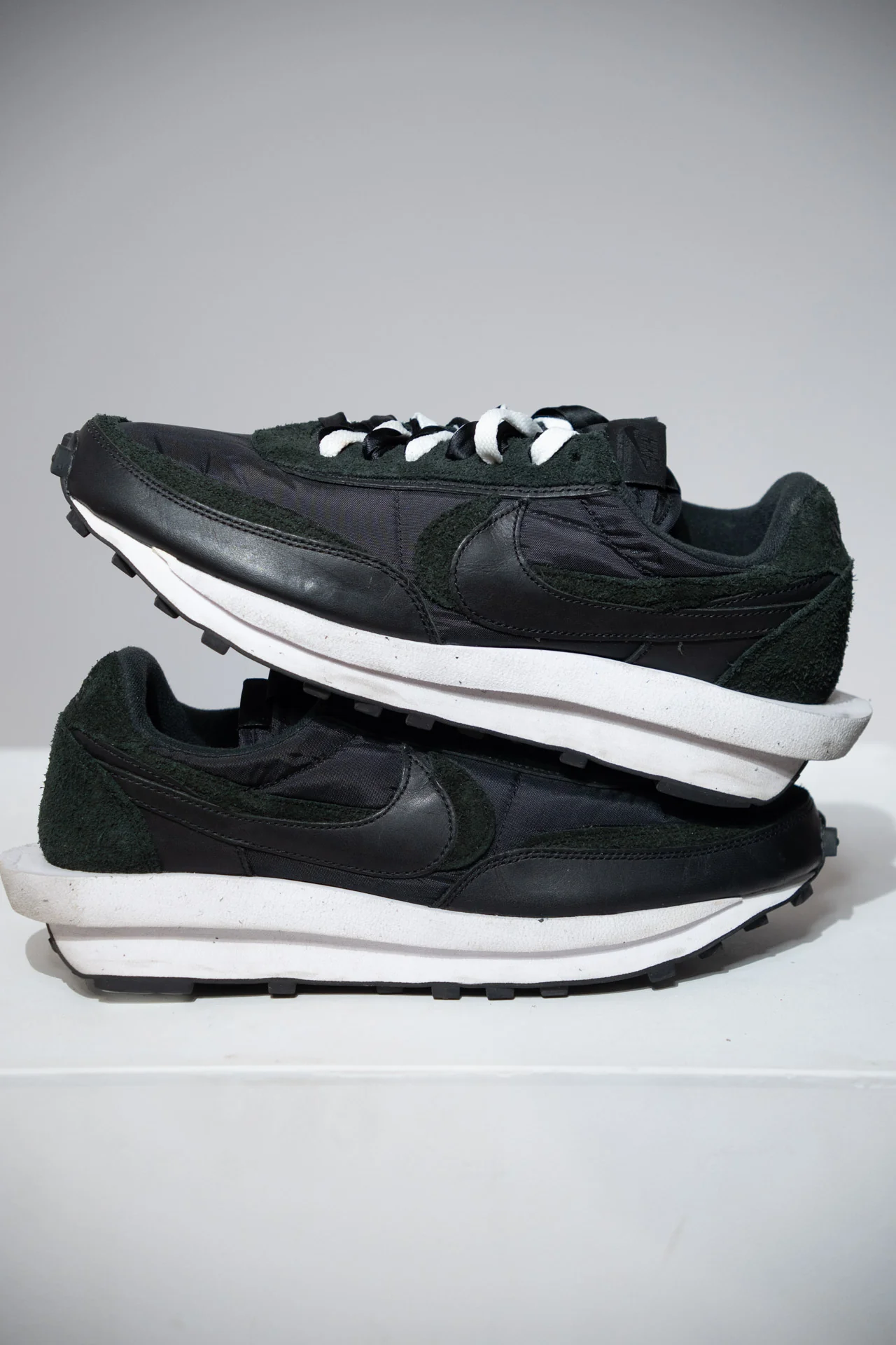 Sacai LD Waffle Nylon Black (Taille 45)