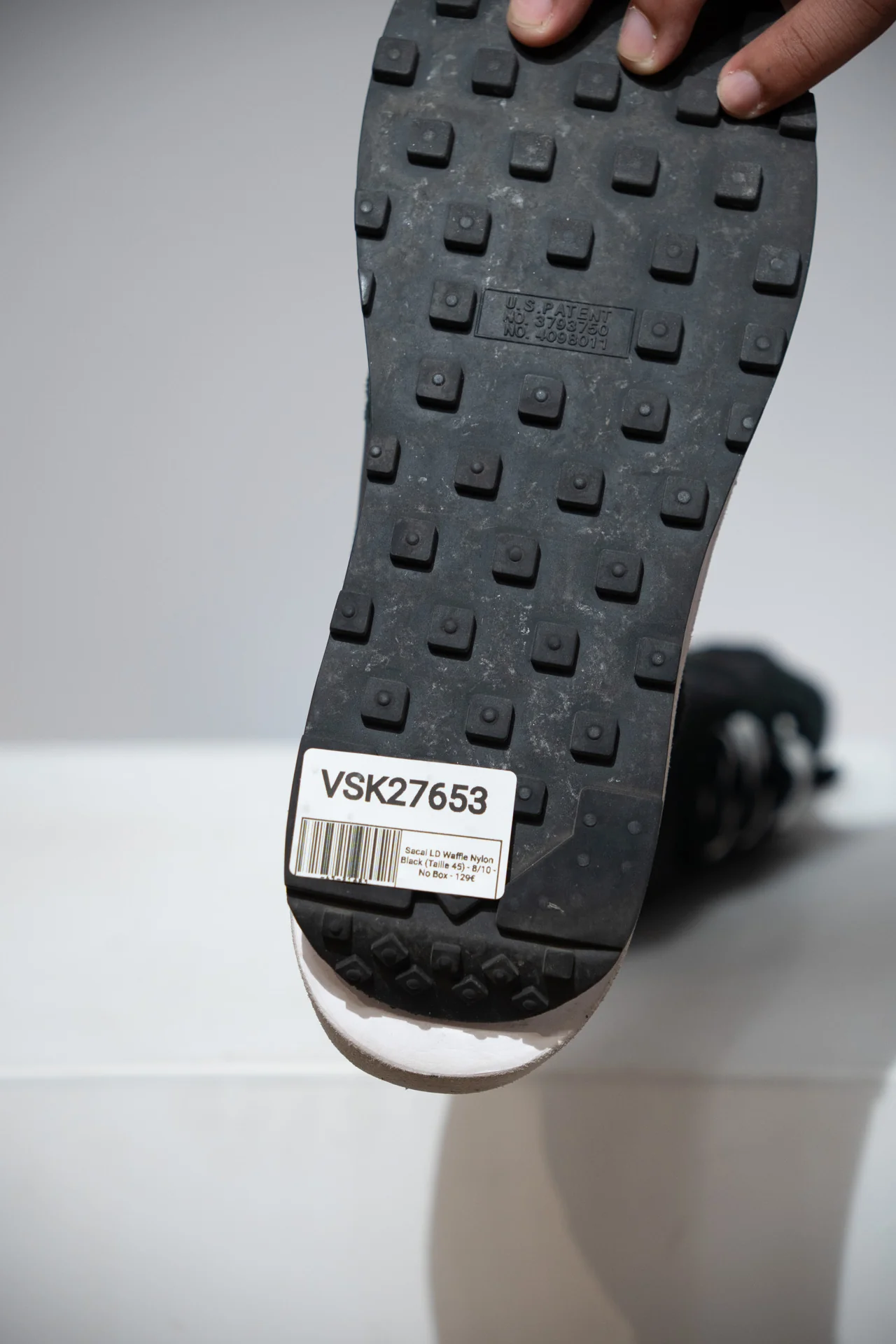 Sacai LD Waffle Nylon Black (Taille 45) - Image 5