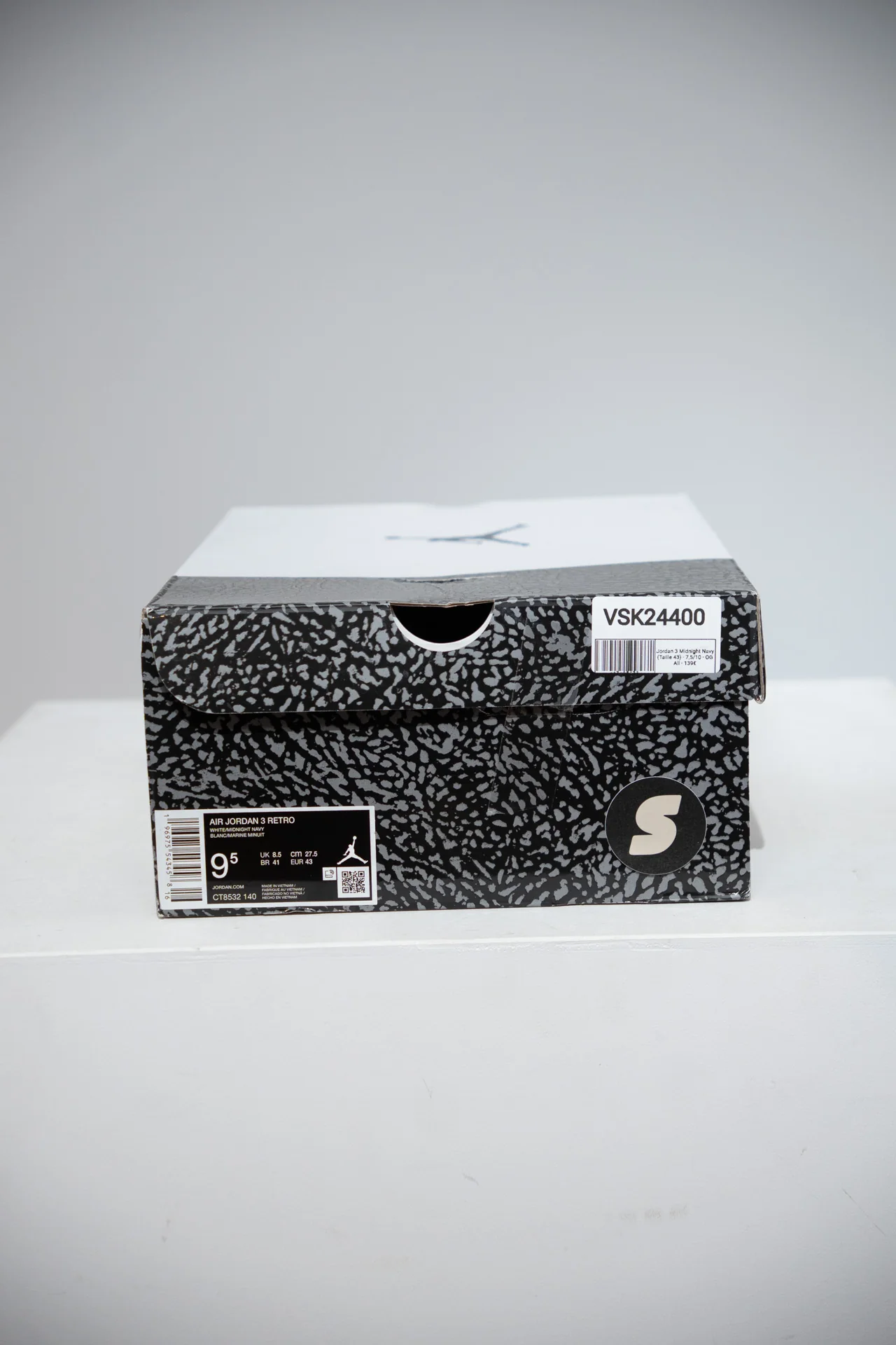 Jordan 3 Midnight Navy (Taille 43) - Image 5