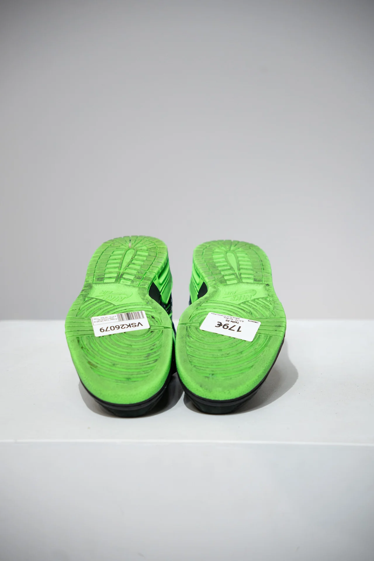 RUbber Dunk Off-White Green (Taille 36) - Image 4