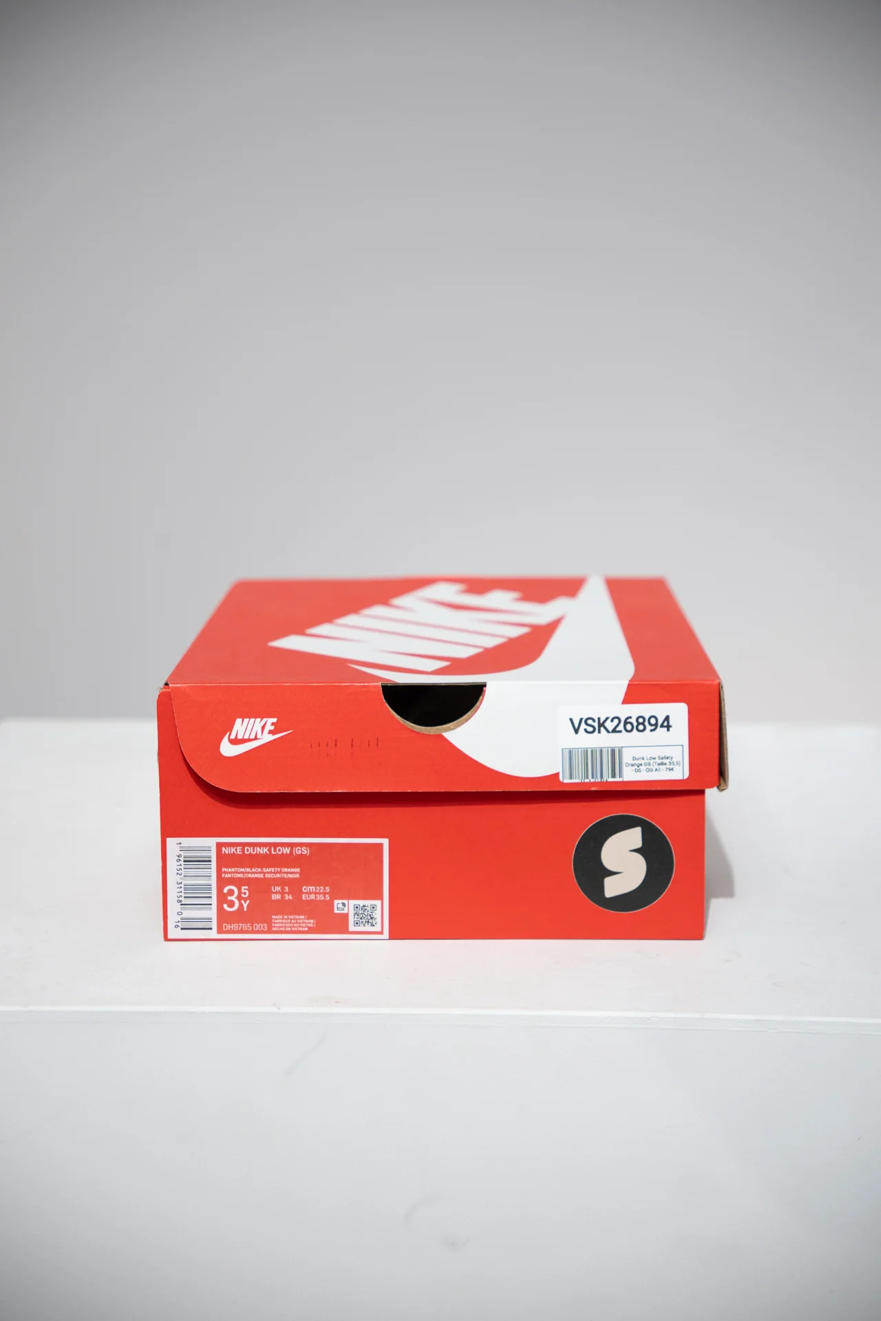 Dunk Low Safety Orange GS (Taille 35,5) - Image 4