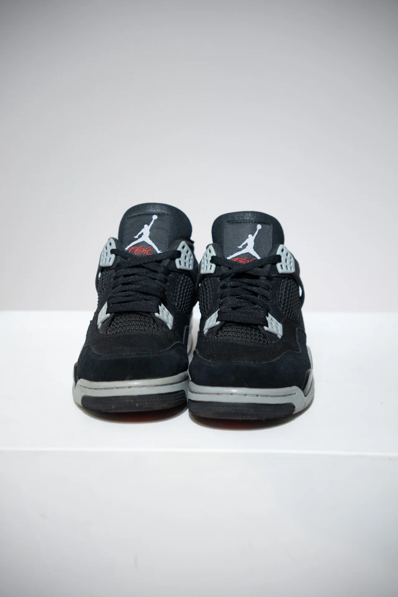 Jordan 4 Black Canvas (Taille 45) - Image 2