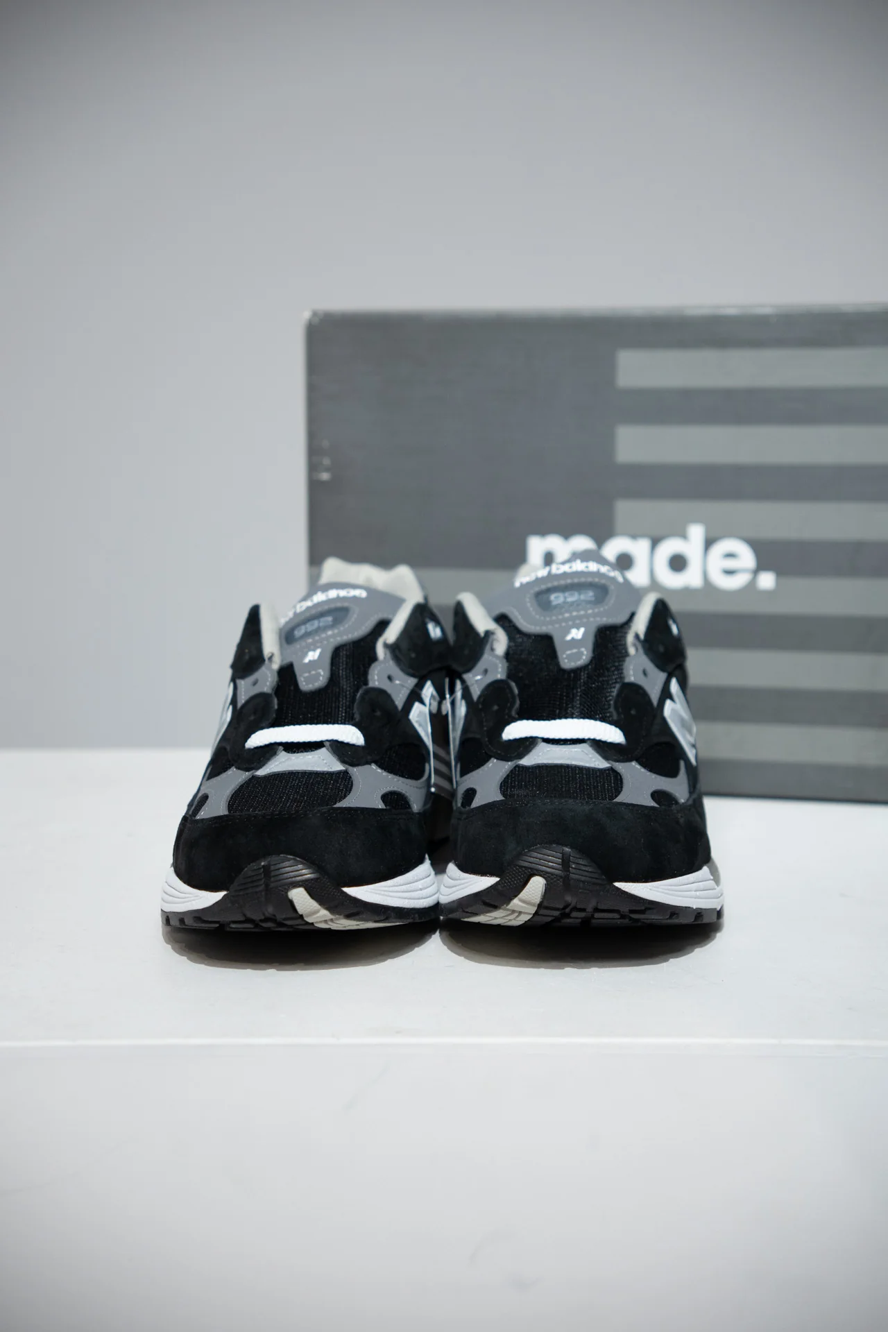 New Balance 992 Made In USA Black Grey (Taille 44) - Image 2
