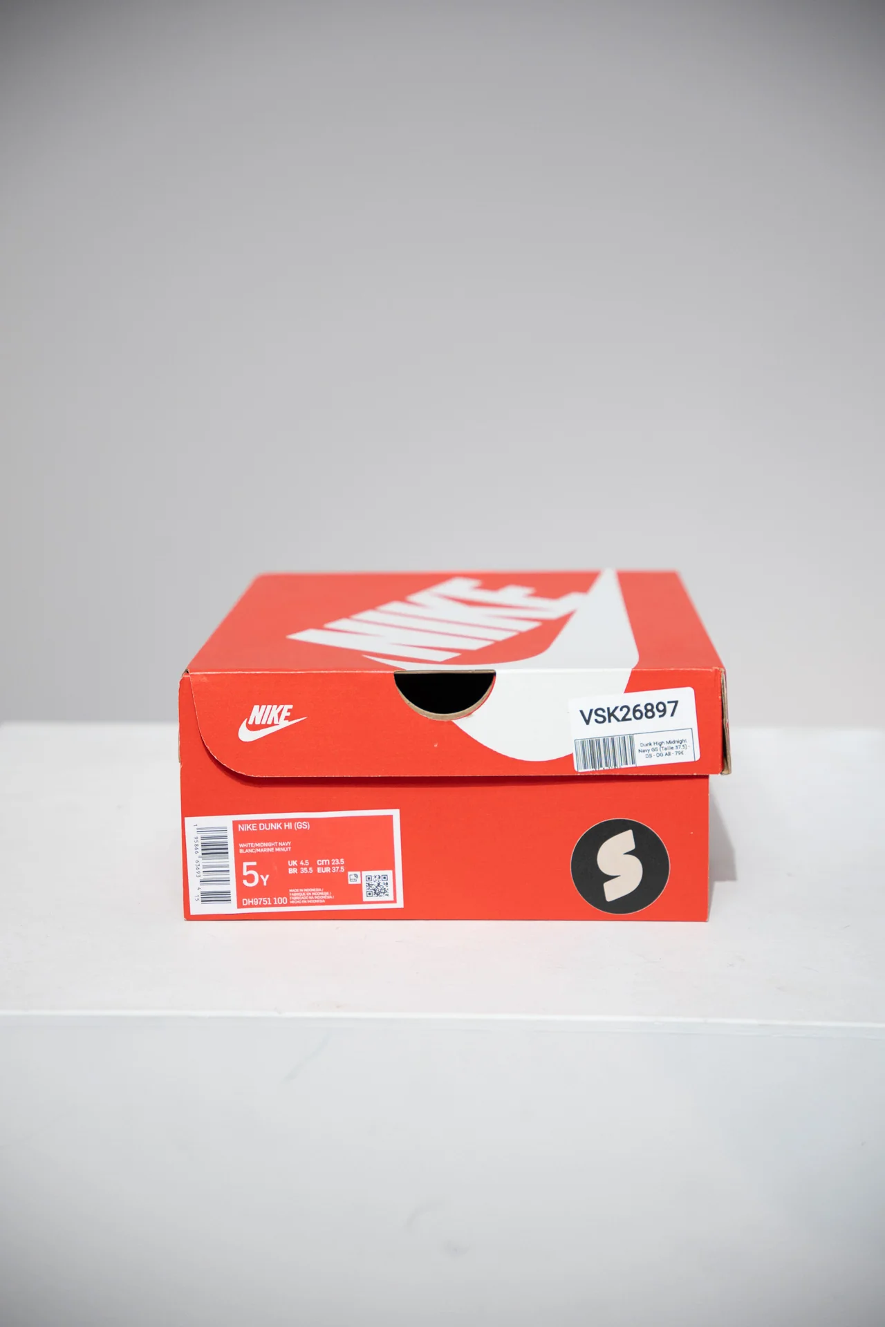 Dunk High Midnight Navy GS (Taille 37,5) - Image 3