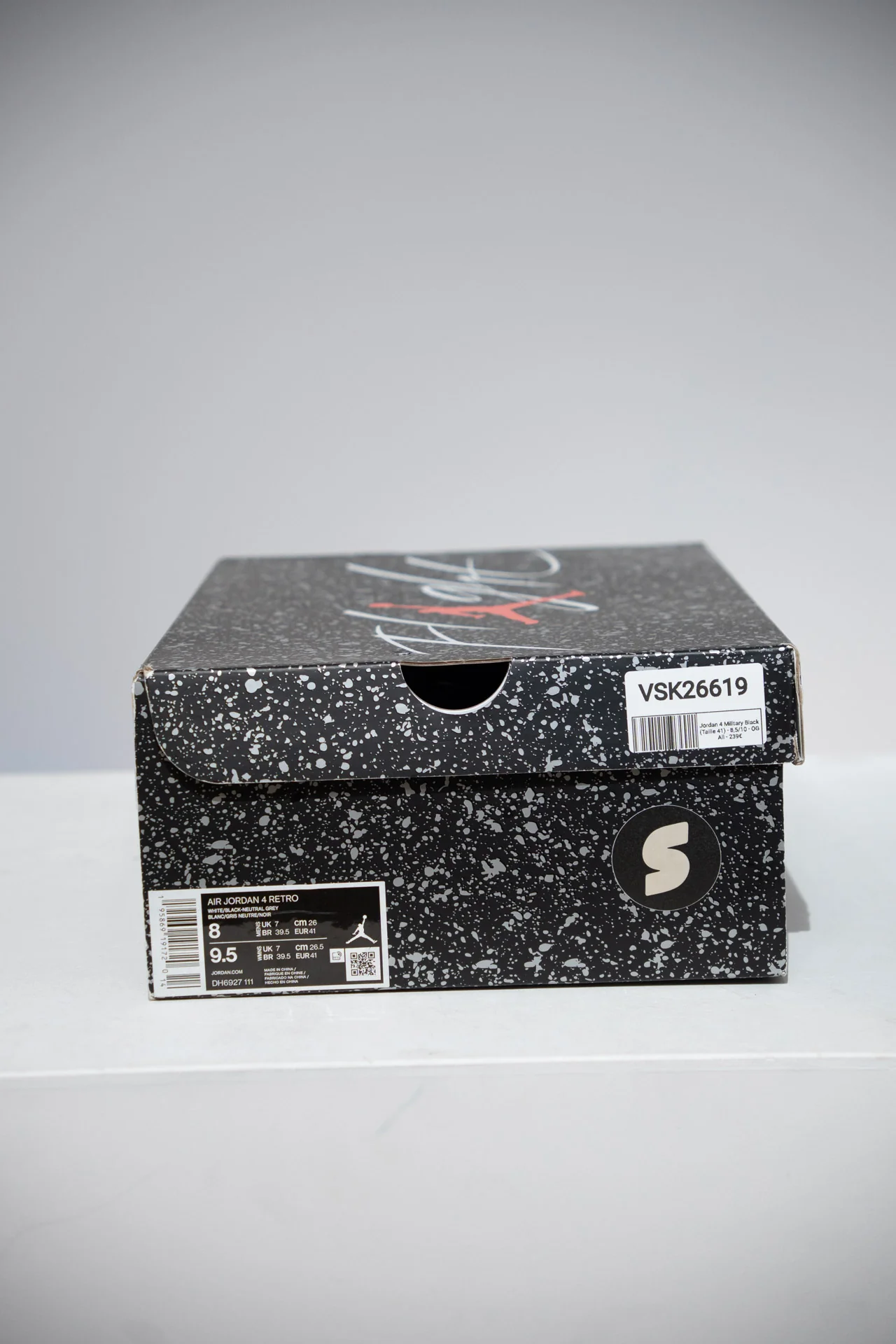 Jordan 4 Military Black (Taille 41) - Image 5
