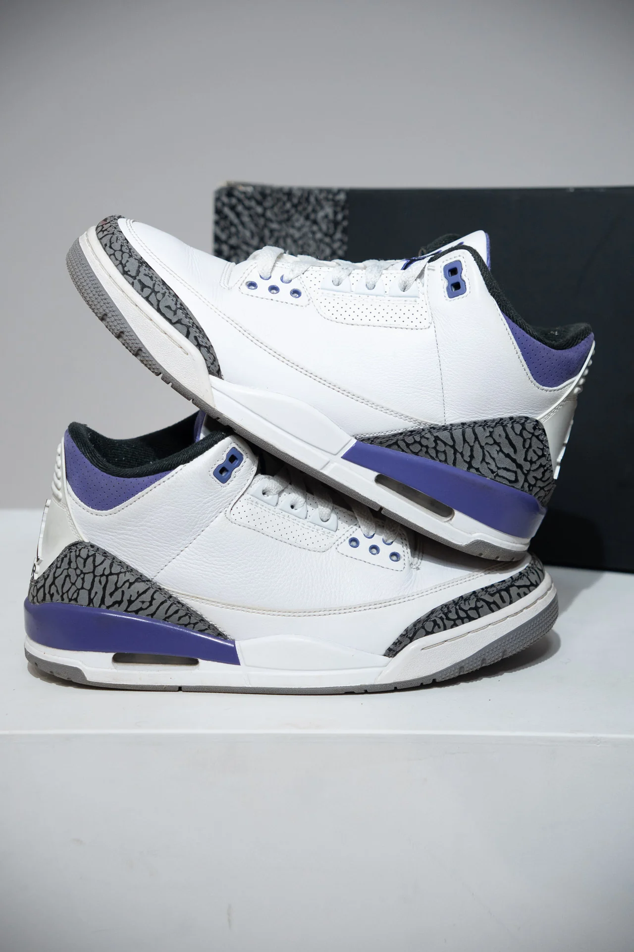 Jordan 3 Dark Iris (Taille 43)