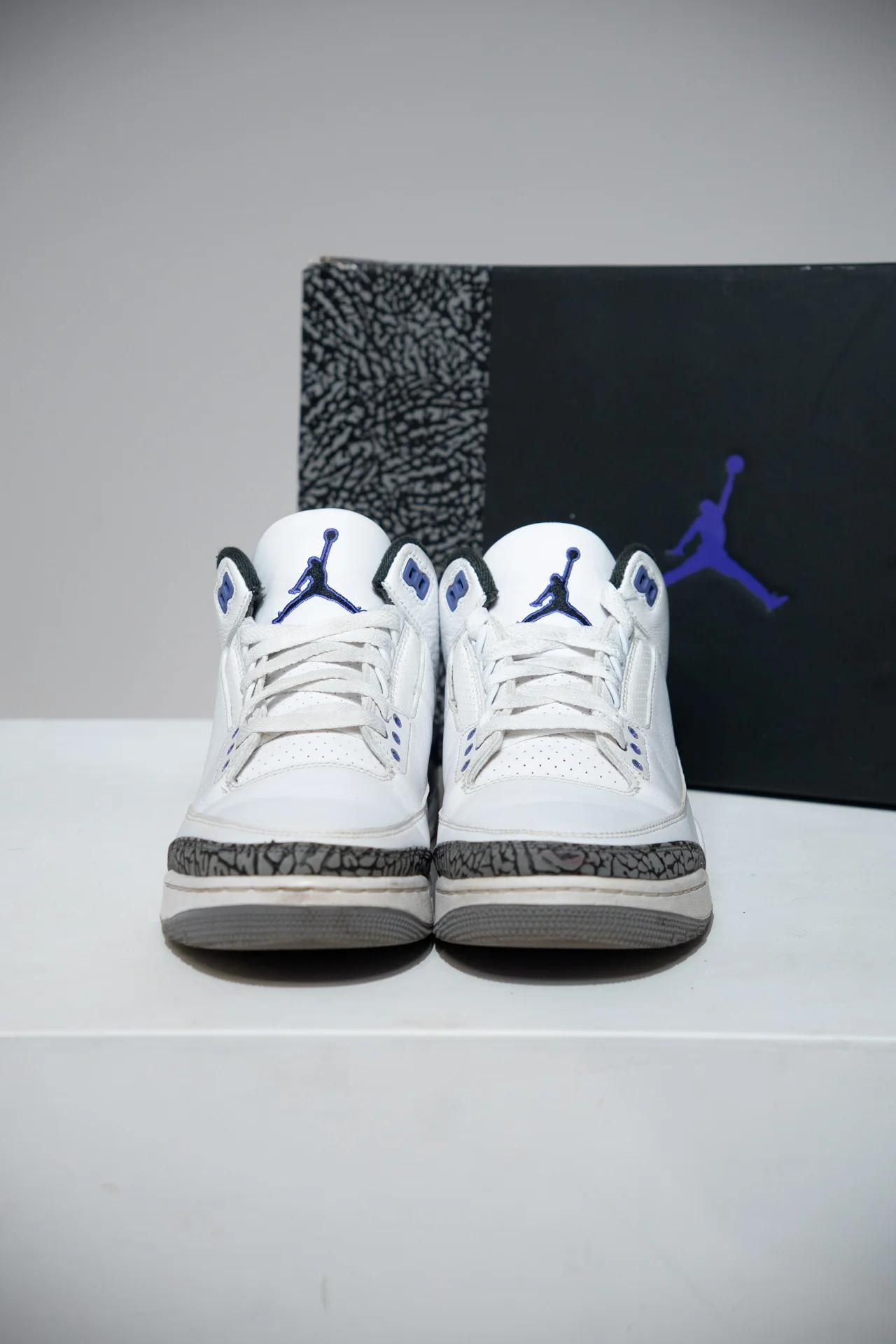 Jordan 3 Dark Iris (Taille 43) - Image 2