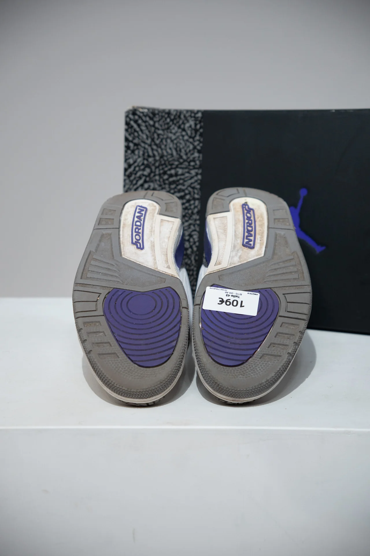 Jordan 3 Dark Iris (Taille 43) - Image 4