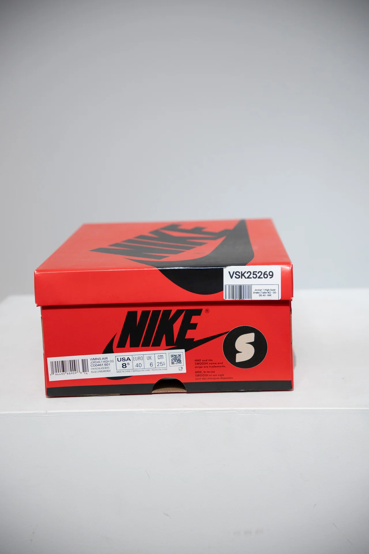 Jordan 1 High Satin Snake (Taille 40) - Image 4