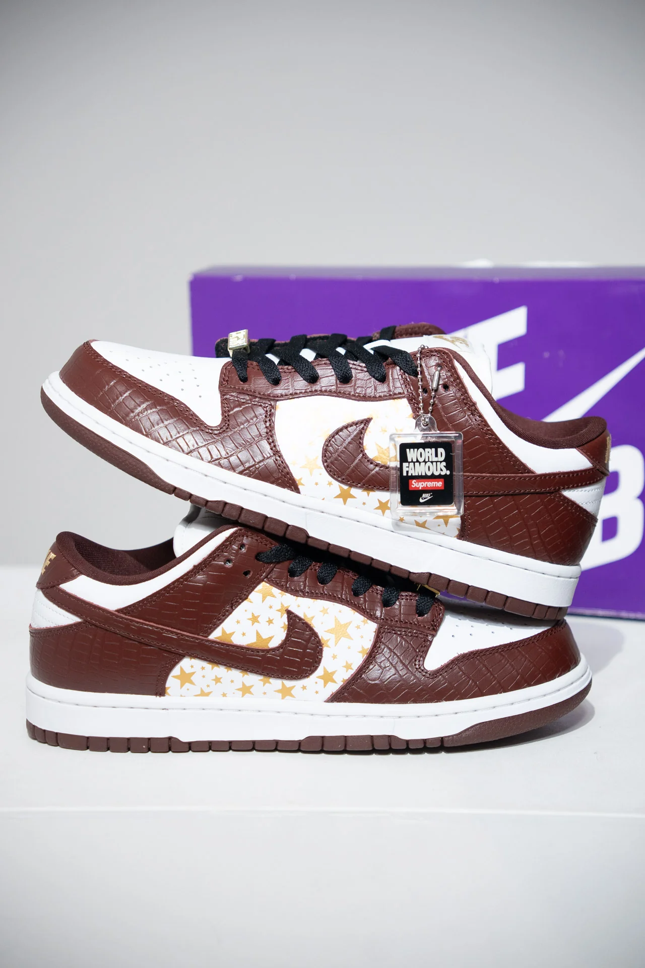 Dunk SB Supreme Stars Brown (Taille 46)