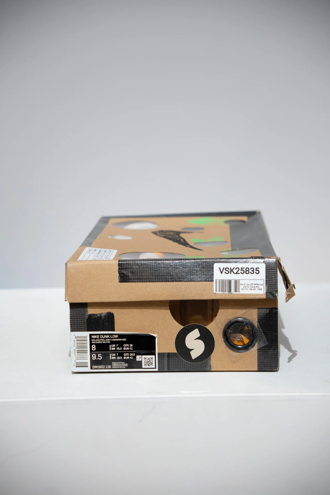 Dunk Low Off White Lot 23/50 (Taille 41) - Image 5