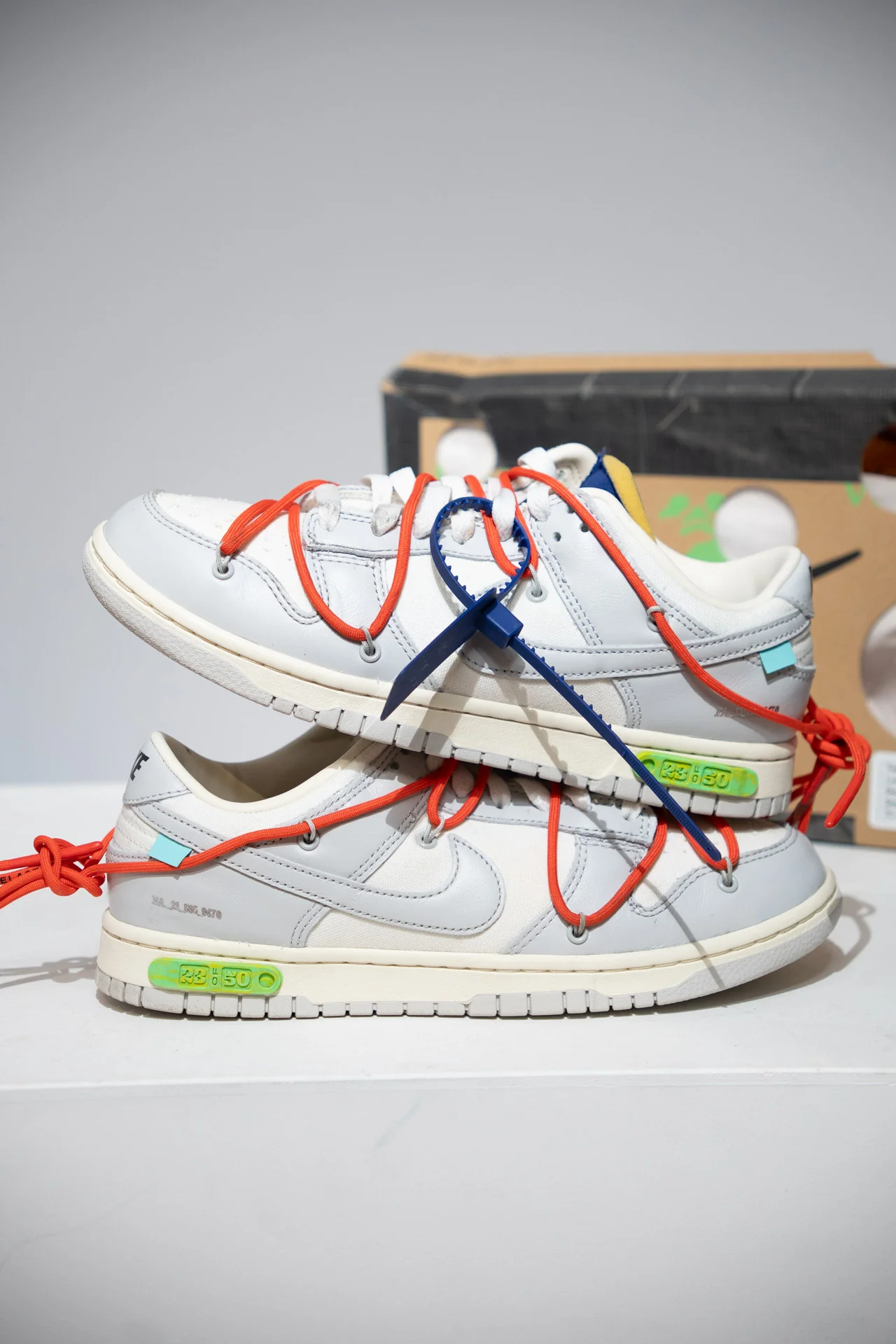 Dunk Low Off White Lot 23/50 (Taille 41) - Image 6