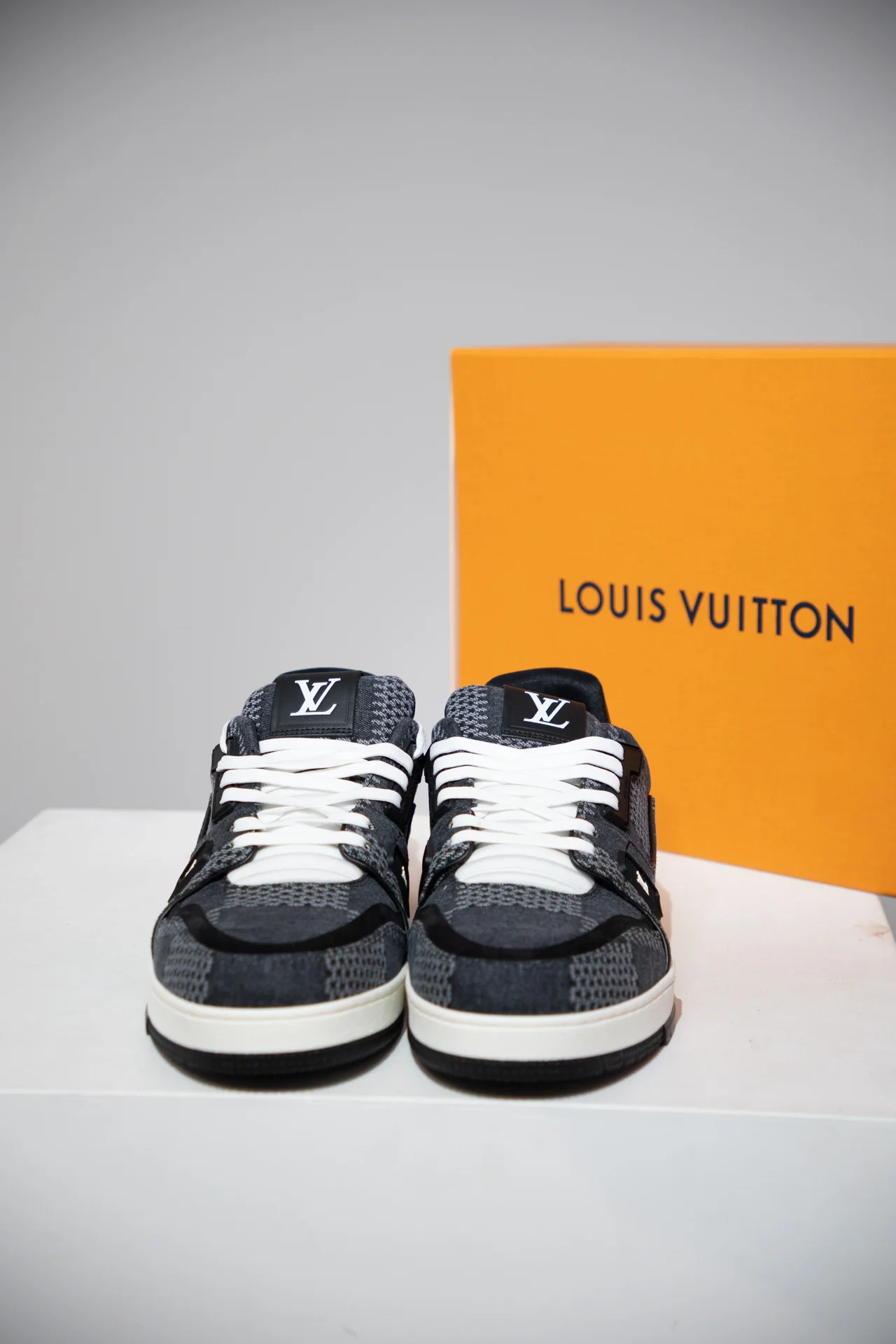 Louis Vuitton Trainer Damier (Taille 47 (11IT)) - Image 4