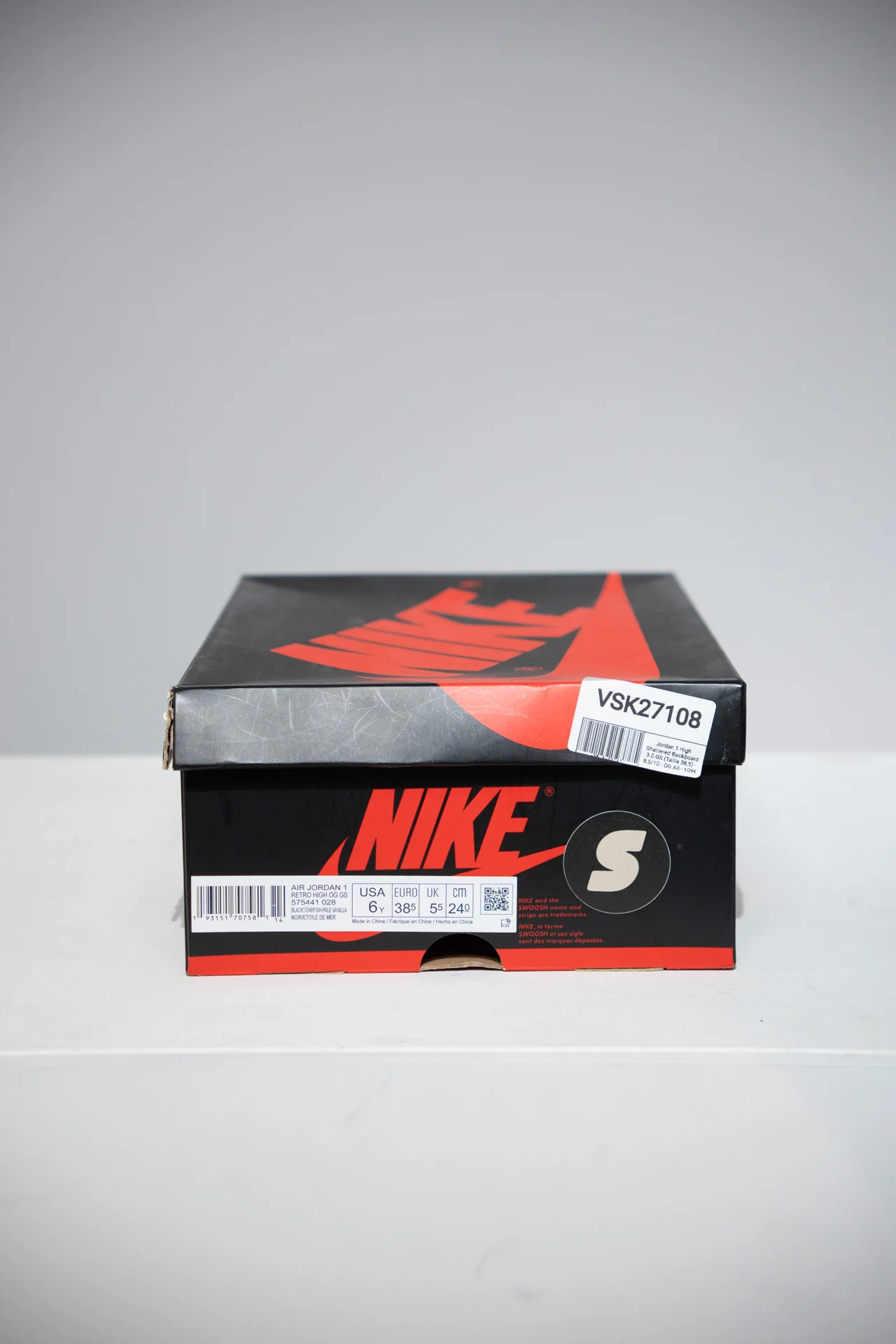 Jordan 1 High Shattered Backboard 3.0 GS (Taille 38,5) - Image 5