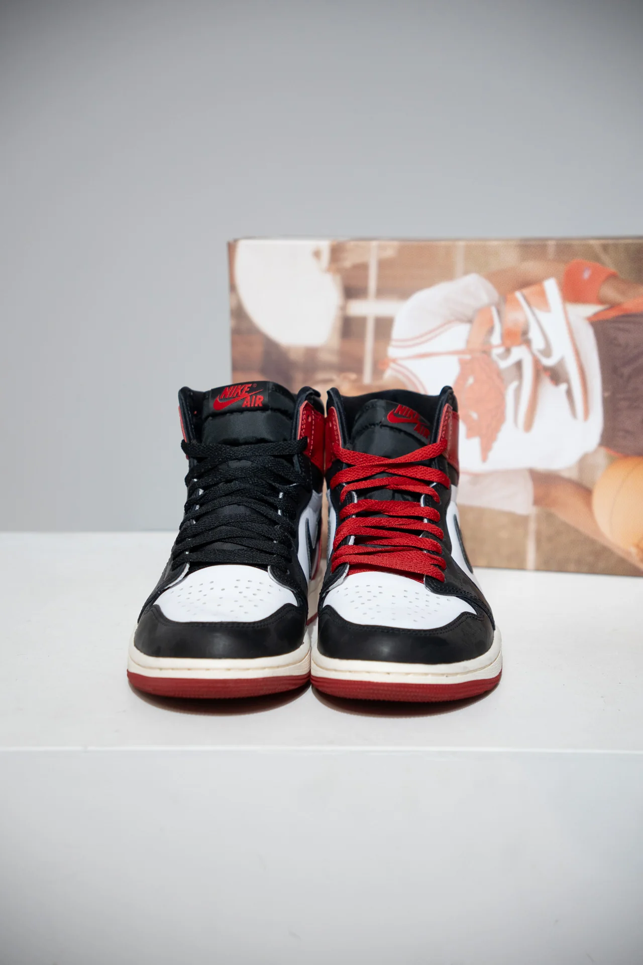 Jordan 1 High Black Toe Reimagined (Taille 40,5) - Image 2