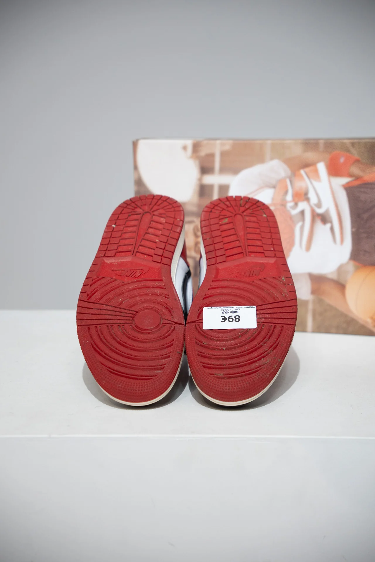 Jordan 1 High Black Toe Reimagined (Taille 40,5) - Image 4