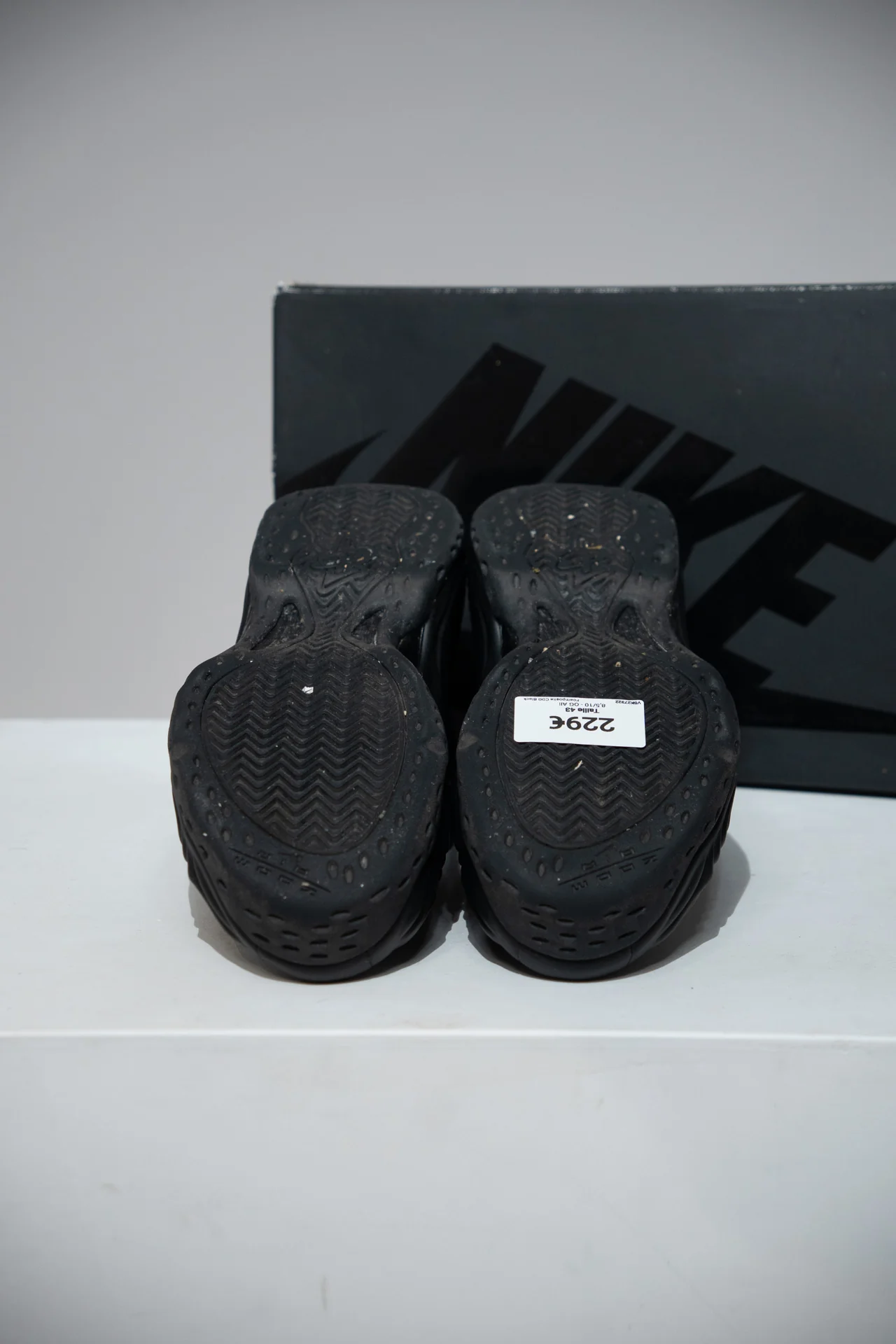 Foamposite CDG Black (Taille 43) - Image 4