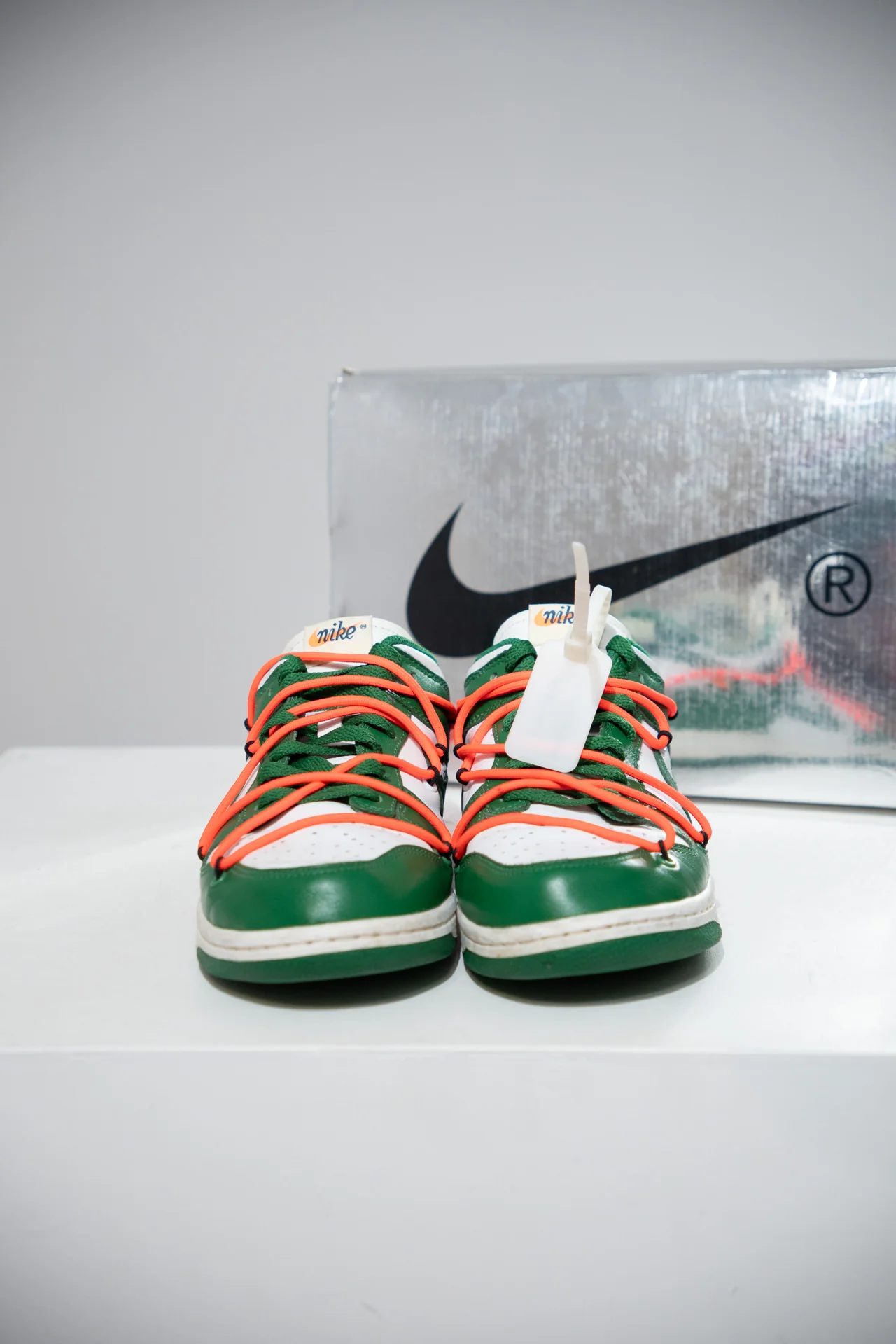 Dunk Low Off-White Pine Green (Taille 41) - Image 2