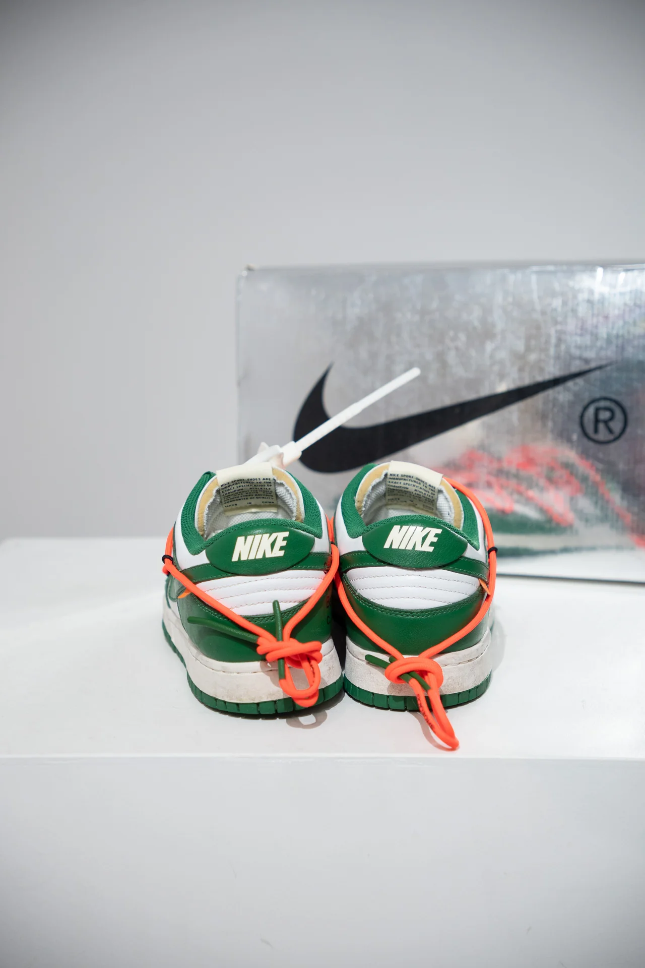 Dunk Low Off-White Pine Green (Taille 41) - Image 3