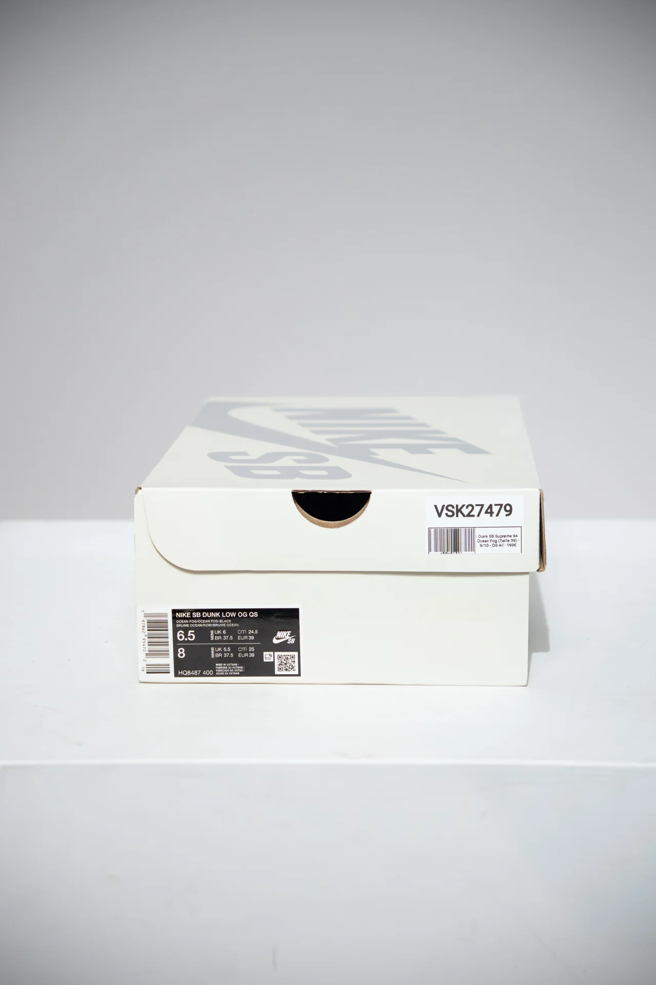 Dunk SB Supreme 94 Ocean Fog (Taille 39) - Image 5