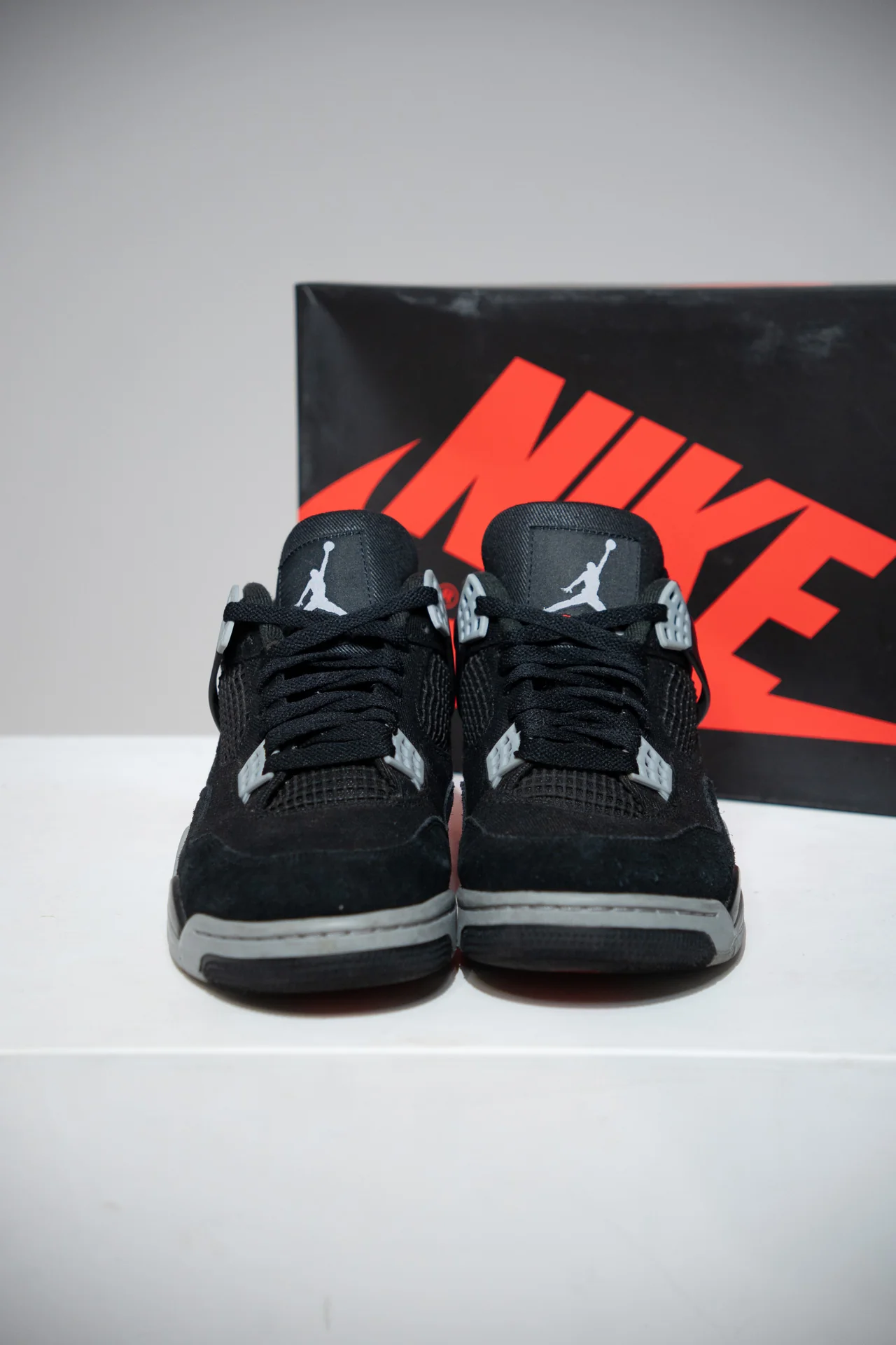 Jordan 4 Black Canvas (Taille 45) - Image 2