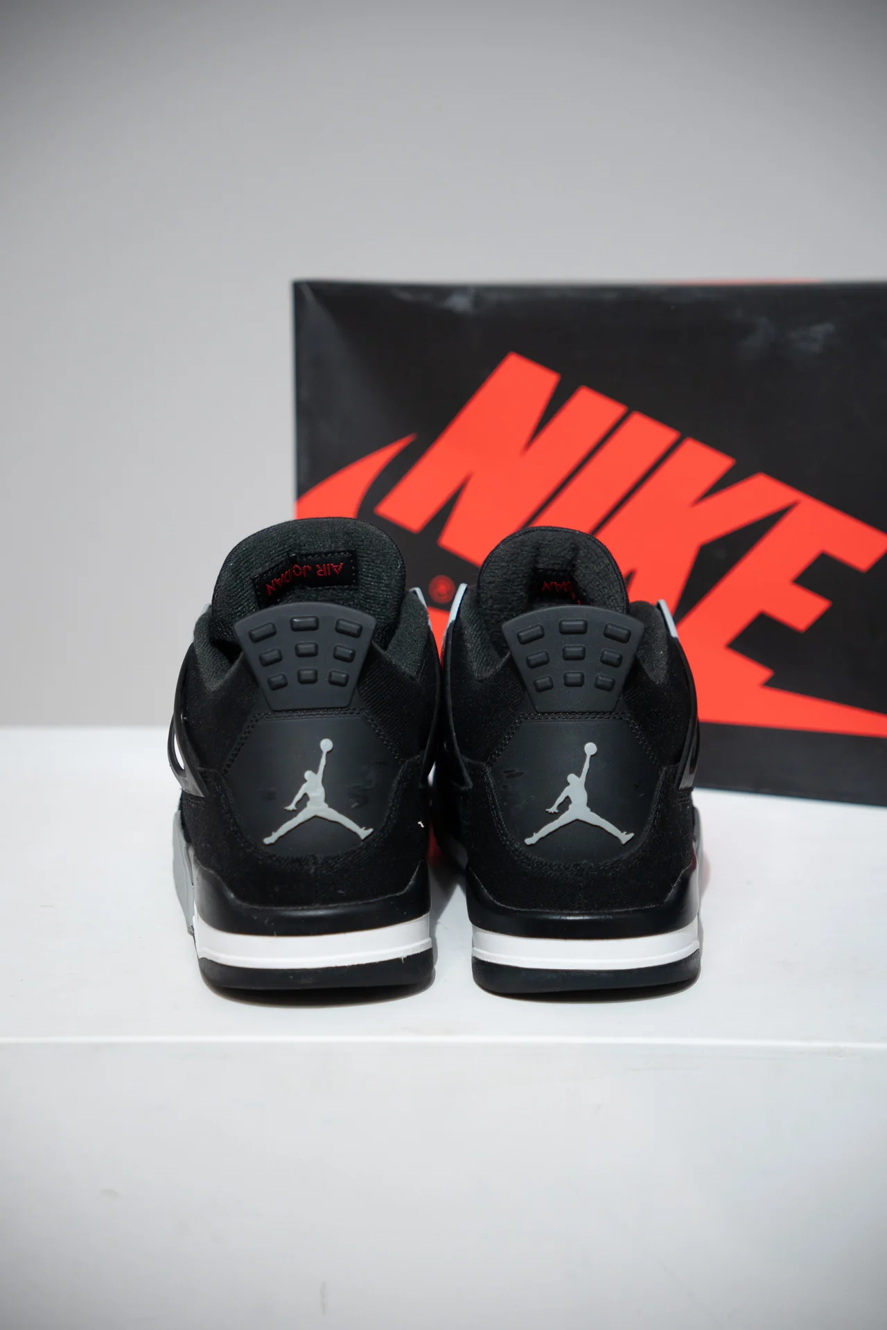 Jordan 4 Black Canvas (Taille 45) - Image 3