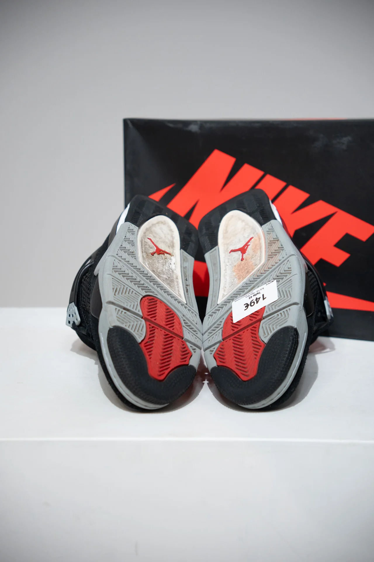 Jordan 4 Black Canvas (Taille 45) - Image 4
