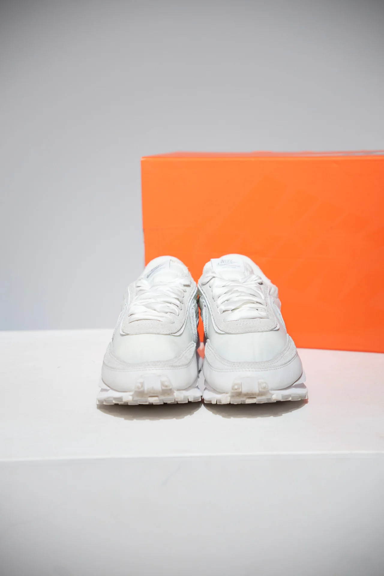 Sacai LD Waffle Nylon White (Taille 38,5) - Image 2