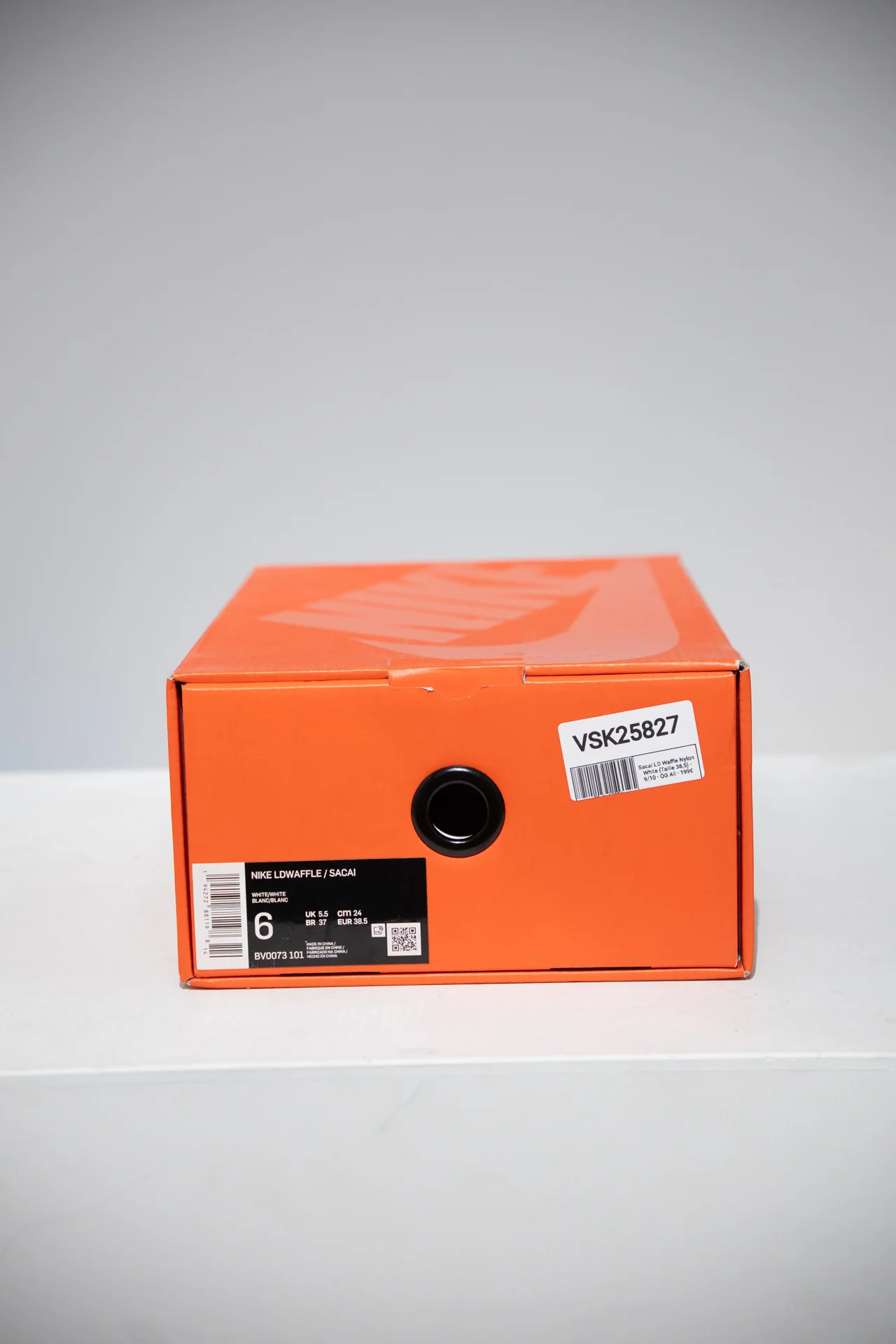 Sacai LD Waffle Nylon White (Taille 38,5) - Image 5