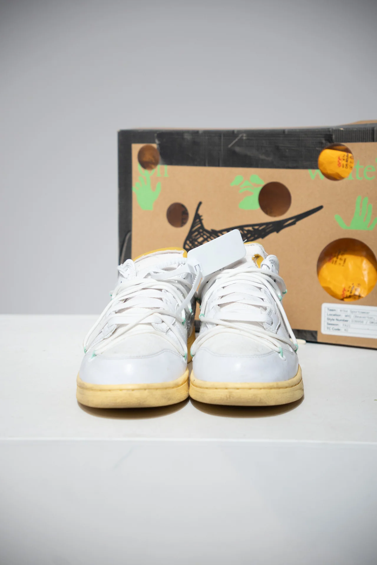Dunk Low Off-White Lot 01/50 (Taille 43) - Image 2