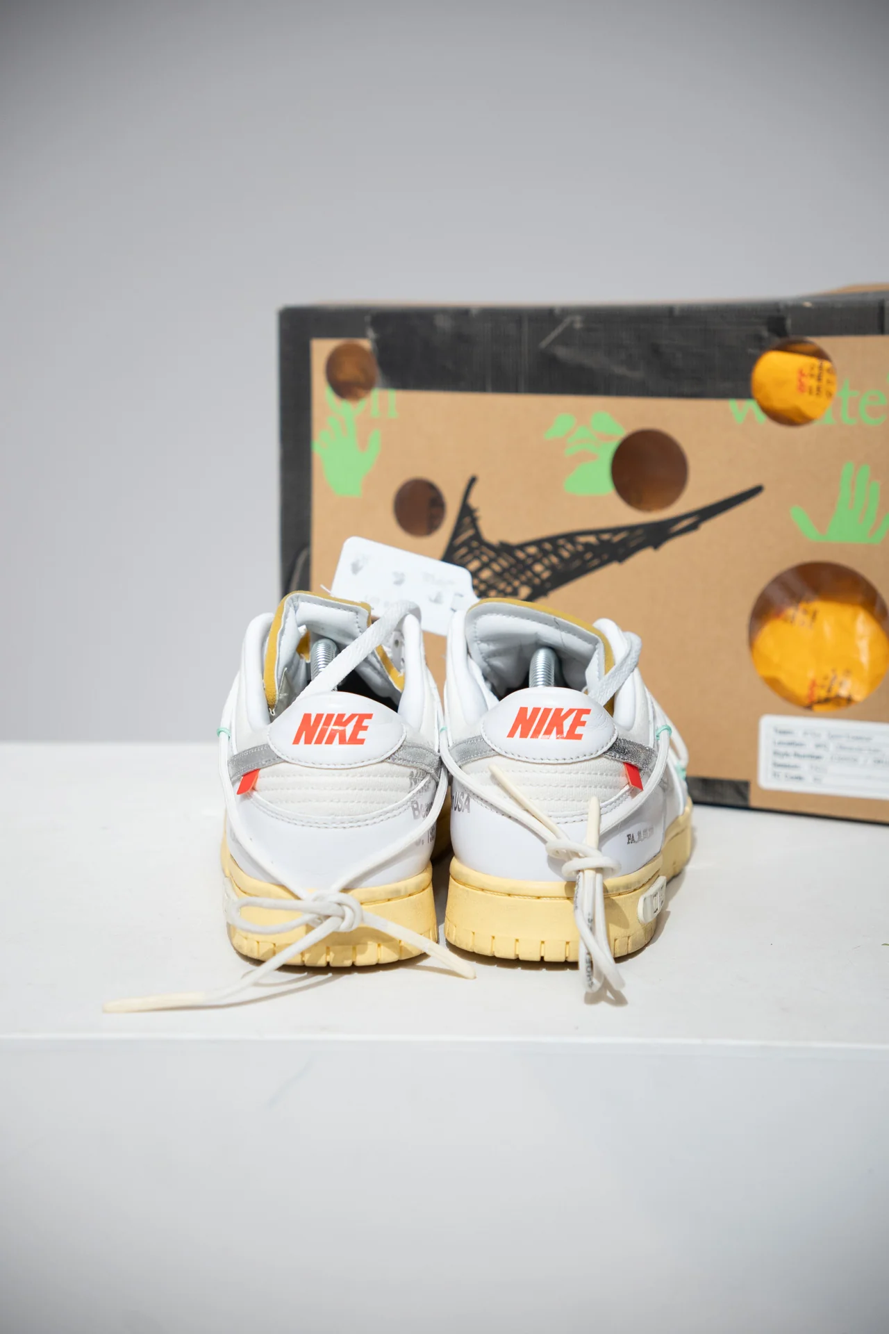Dunk Low Off-White Lot 01/50 (Taille 43) - Image 3