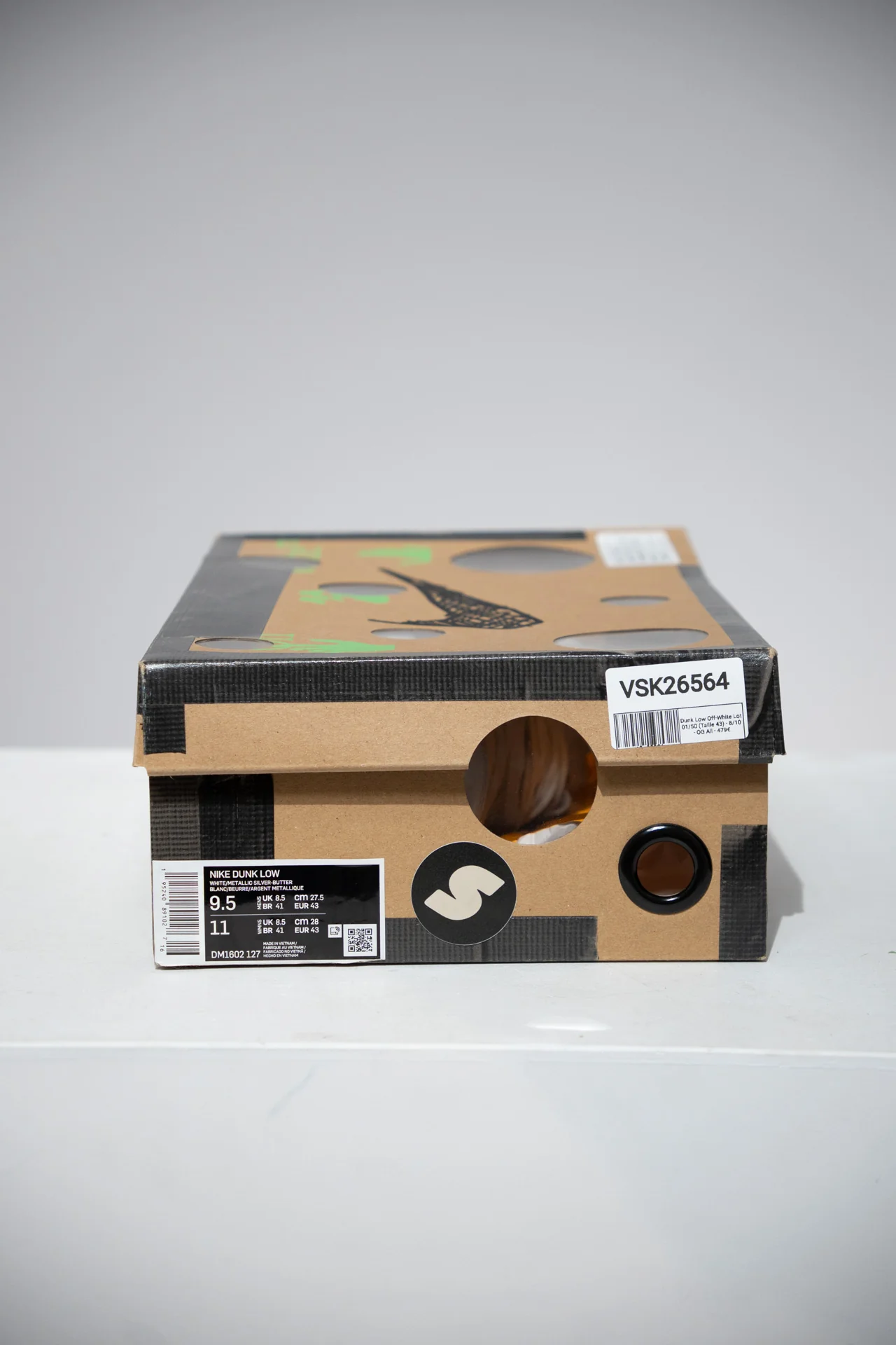 Dunk Low Off-White Lot 01/50 (Taille 43) - Image 5
