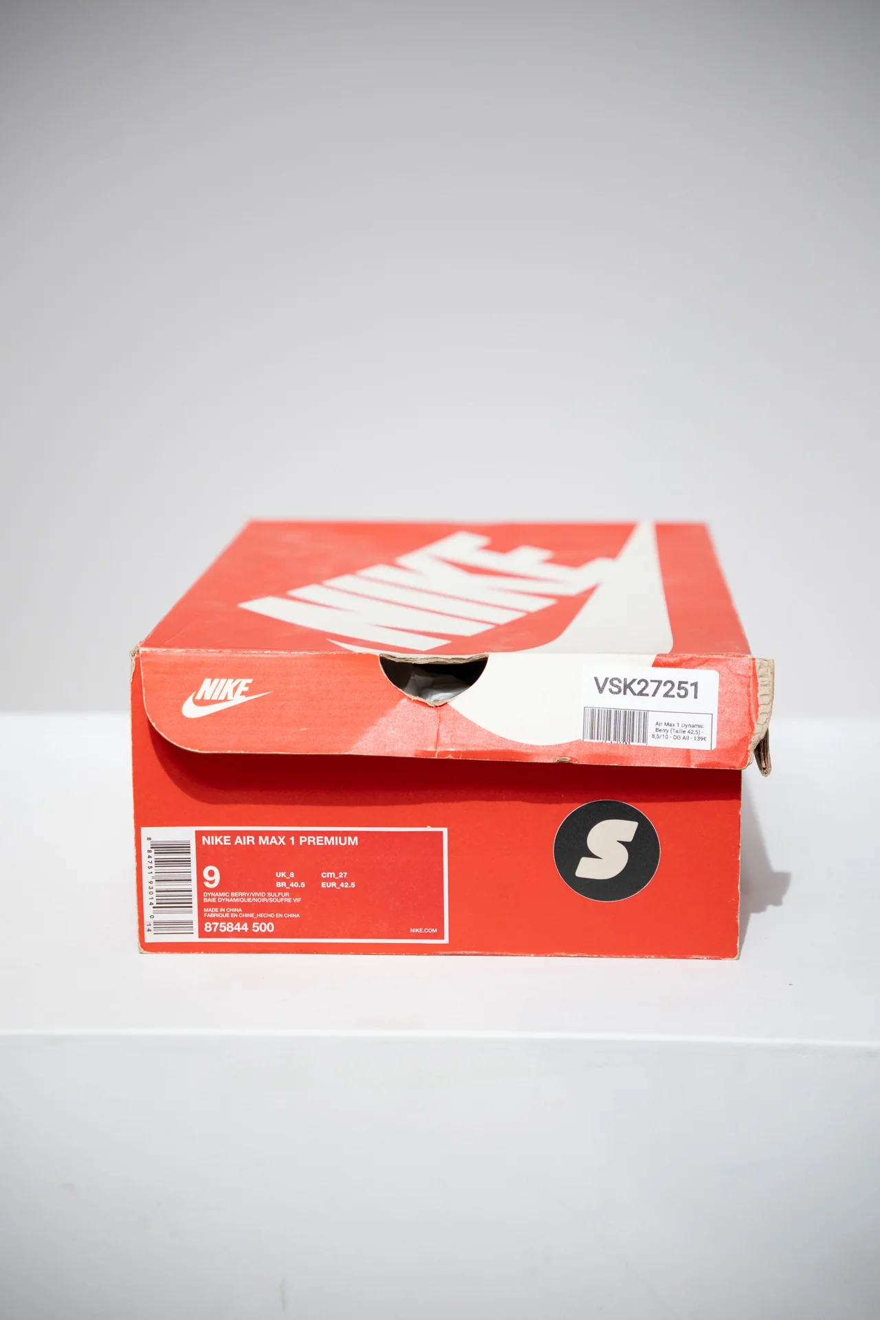 Air Max 1 Dynamic Berry (Taille 42,5) - Image 5